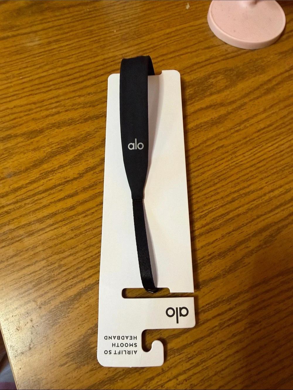 ALO Yoga Black Headband with Branded Tag